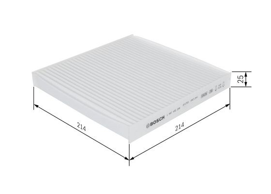 Kupefilter Bosch 1 987 432 299 BOSCH