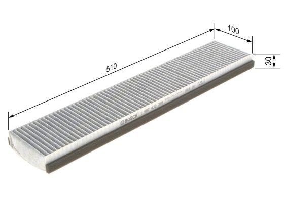 Kupefilter Bosch 1 987 432 318 BOSCH