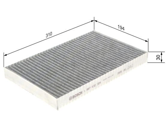 Kupefilter Bosch 1 987 432 324 BOSCH