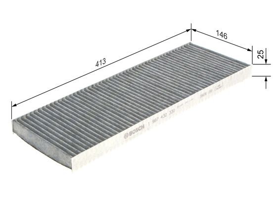 Kupefilter Bosch 1 987 432 330 BOSCH