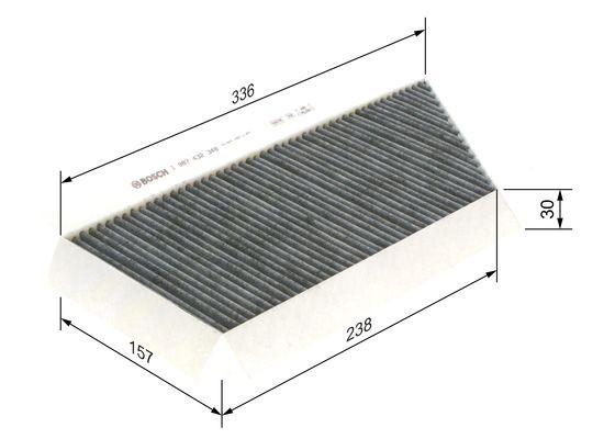 Kupefilter Bosch 1 987 432 348 BOSCH