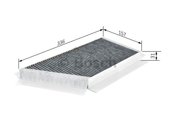Kupefilter Bosch 1 987 432 348 BOSCH