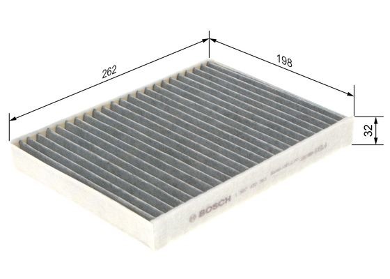Kupefilter Bosch 1 987 432 361 BOSCH