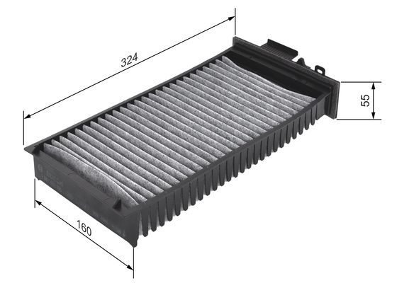 Kupefilter Bosch 1 987 432 398 BOSCH