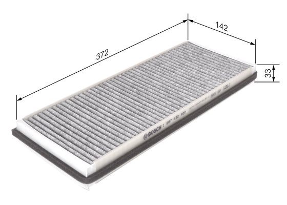 Kupefilter Bosch 1 987 432 400 BOSCH