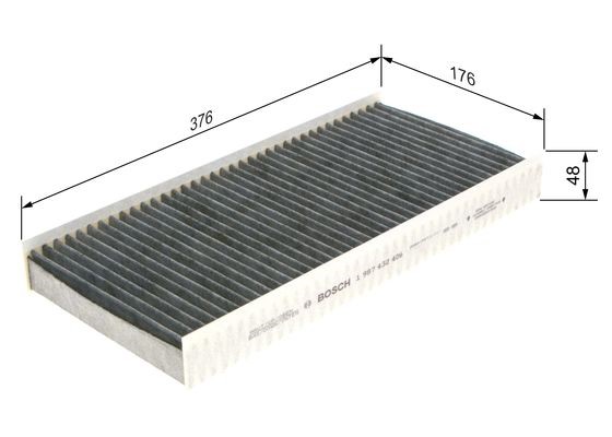 Kupefilter Bosch 1 987 432 406 BOSCH Kupefilter Bosch 1 987 432 406 BOSCH