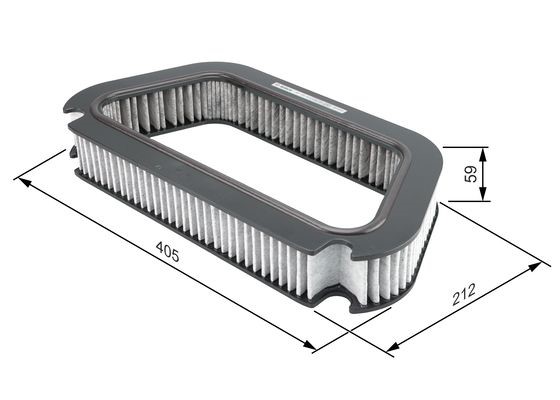 Kupefilter Bosch 1 987 432 423 BOSCH