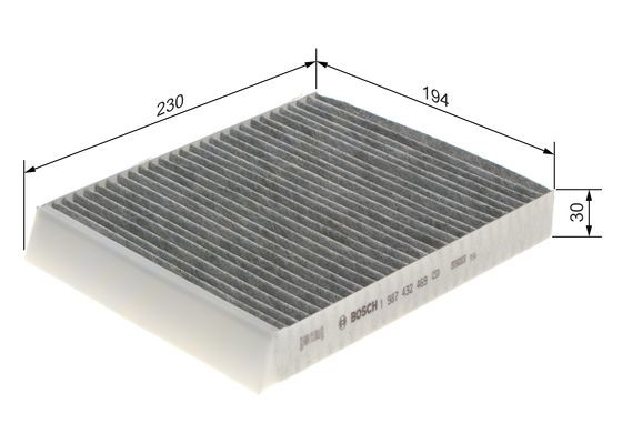 Kupefilter Bosch 1 987 432 469 BOSCH