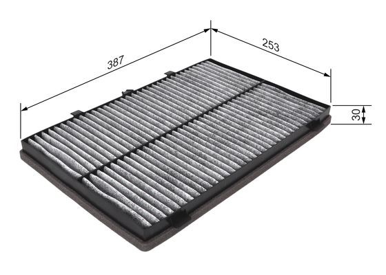 Kupefilter Bosch 1 987 432 482 BOSCH