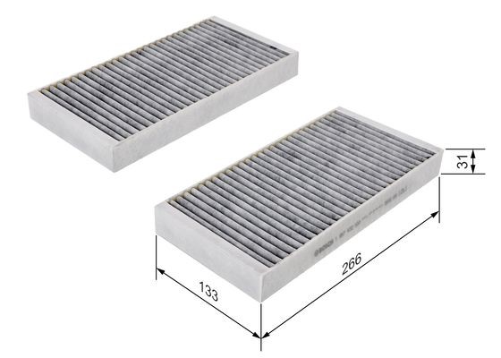 Kupefilter Bosch 1 987 432 500 BOSCH