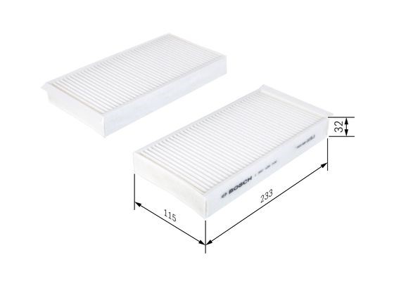 Kupefilter Bosch 1 987 435 046 BOSCH