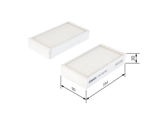 Kupefilter Bosch 1 987 435 055 BOSCH