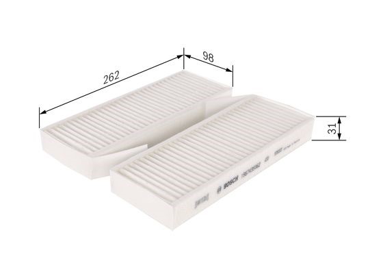 Kupefilter Bosch 1 987 435 062 BOSCH