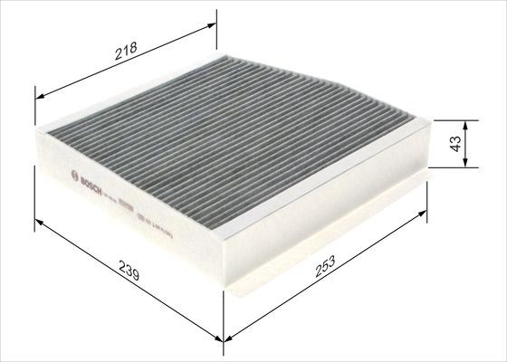 Kupefilter Bosch 1 987 435 505 BOSCH