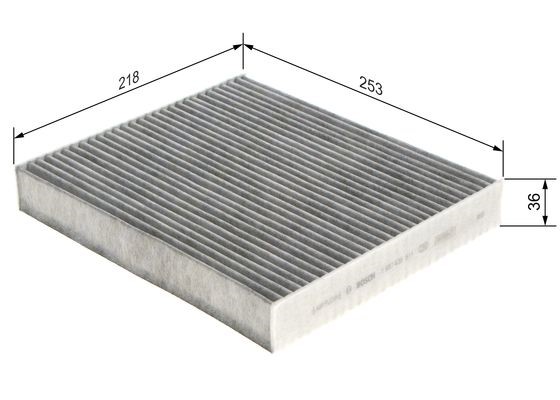 Kupefilter Bosch 1 987 435 511 BOSCH
