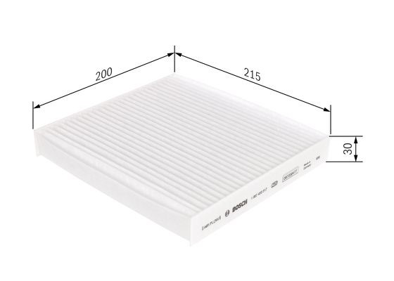 Kupefilter Bosch 1 987 435 517 BOSCH