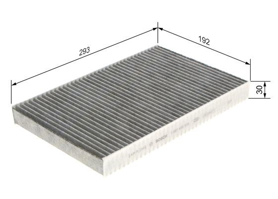 Kupefilter Bosch 1 987 435 535 BOSCH
