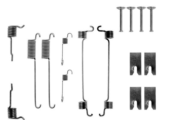 Tillbehörssats, bromsbackar, Bakaxel Bosch 1 987 475 057 BOSCH