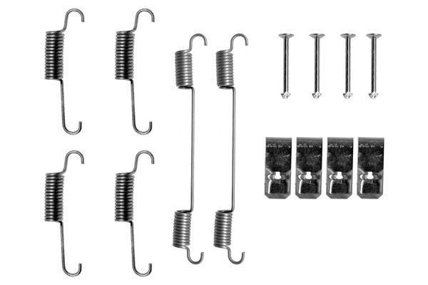 Tillbehörssats, bromsbackar, Bakaxel Bosch 1 987 475 129 BOSCH