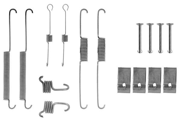 Tillbehörssats, bromsbackar, Bakaxel Bosch 1 987 475 151 BOSCH