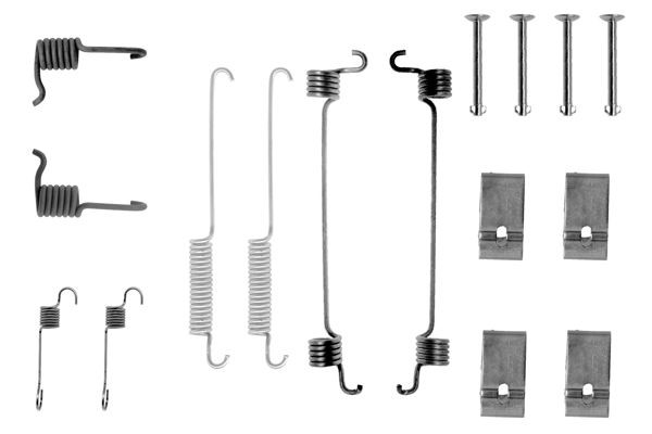 Tillbehörssats, bromsbackar, Bakaxel Bosch 1 987 475 159 BOSCH