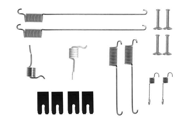 Tillbehörssats, bromsbackar, Bakaxel Bosch 1 987 475 302 BOSCH