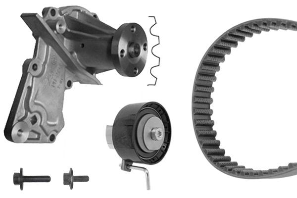 Kamremskit med vattenpump BOSCH