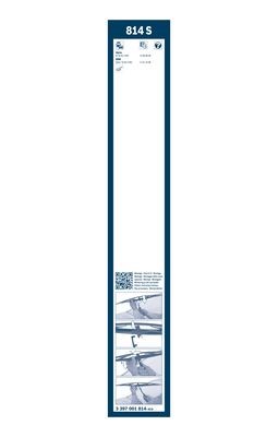 Torkarblad, Fram Bosch Twin 3 397 001 814 BOSCH Torkarblad, Fram Bosch Twin 3 397 001 814 BOSCH