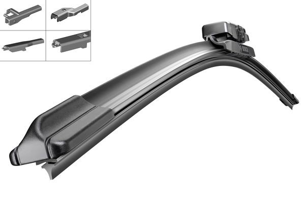 Flatblade-torkarblad, Fram, Förarsida, Passagerarsida Bosch 3 397 BOSCH