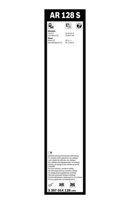 Torkarblad, Fram Bosch Aerotwin Retrofit 3 397 014 128 BOSCH