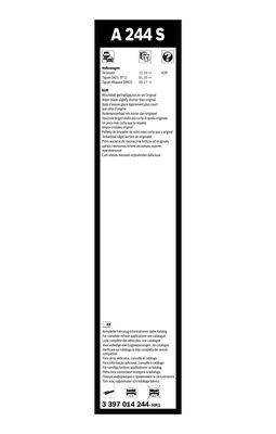 Torkarblad, Fram BOSCH