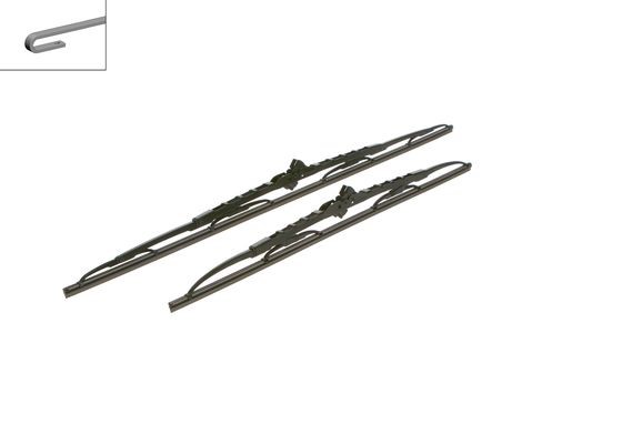 Torkarblad, Fram Bosch Twin 3 397 118 202 BOSCH