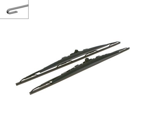 Torkarblad, Fram Bosch Twin 3 397 118 204 BOSCH