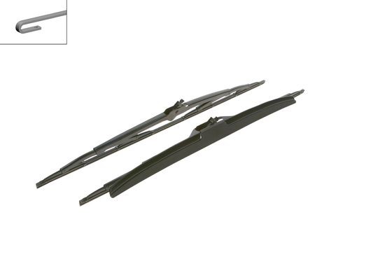Torkarblad, Fram Bosch Twin 3 397 118 302 BOSCH