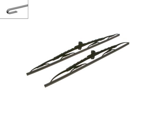 Torkarblad, Fram Bosch Twin 3 397 118 307 BOSCH