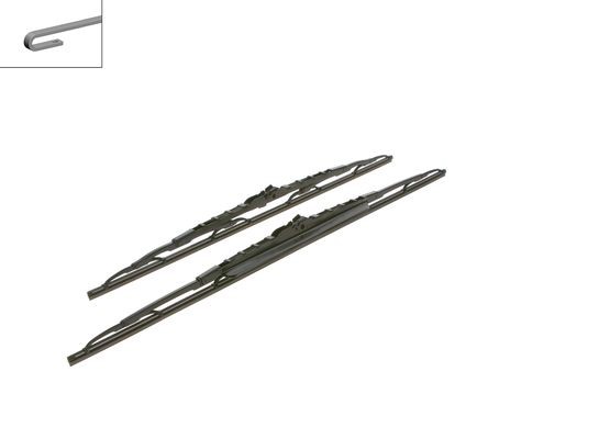 Torkarblad, Fram Bosch Twin 3 397 118 308 BOSCH