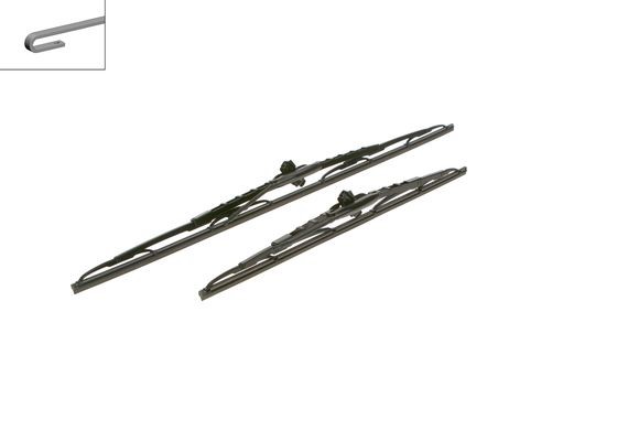 Torkarblad, Fram Bosch Twin 3 397 118 321 BOSCH