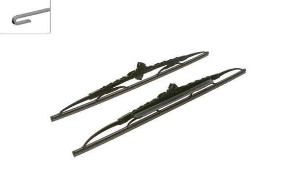 Torkarblad, Fram Bosch Twin 3 397 118 566 BOSCH