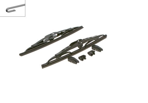 Torkarblad, Fram Bosch Twin 3 397 118 800 BOSCH
