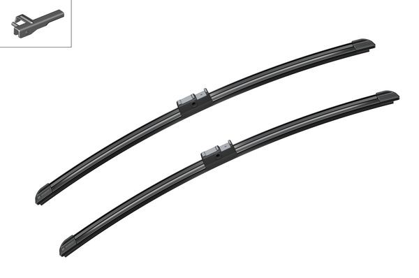 Flatblade-torkarblad, Fram, Sidoinstallation Bosch 3 397 118 923 BOSCH