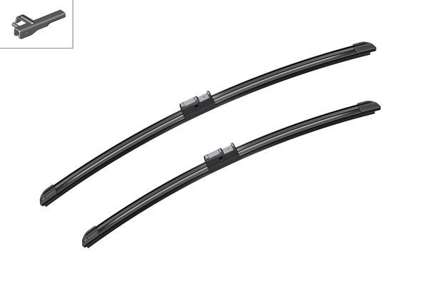 Flatblade-torkarblad, Fram, Sidoinstallation Bosch 3 397 118 927 BOSCH