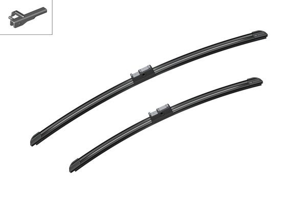 Flatblade-torkarblad, Fram, Sidoinstallation Bosch 3 397 118 932 BOSCH