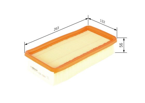 Luftfilter Bosch F 026 400 048 BOSCH