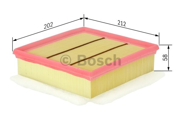 Luftfilter Bosch F 026 400 049 BOSCH Luftfilter Bosch F 026 400 049 BOSCH