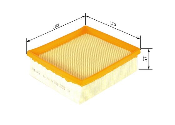 Luftfilter Bosch F 026 400 056 BOSCH
