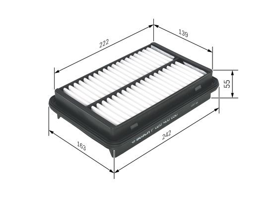 Luftfilter Bosch F 026 400 090 BOSCH