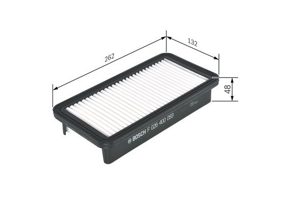 Luftfilter Bosch F 026 400 093 BOSCH