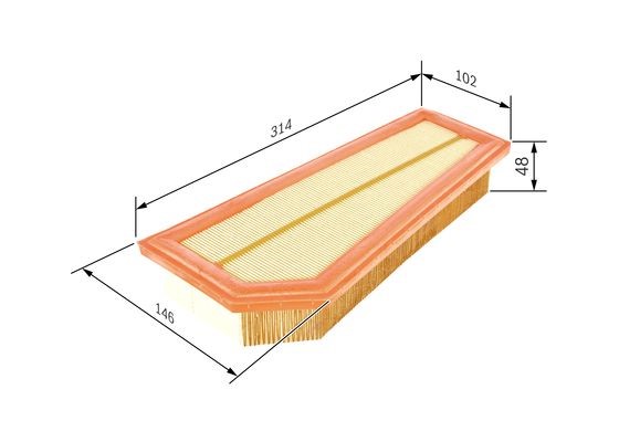 Luftfilter BOSCH