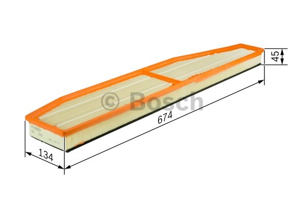 Luftfilter Bosch F 026 400 147 BOSCH Luftfilter Bosch F 026 400 147 BOSCH