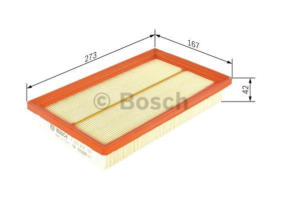 Luftfilter Bosch F 026 400 168 BOSCH Luftfilter Bosch F 026 400 168 BOSCH